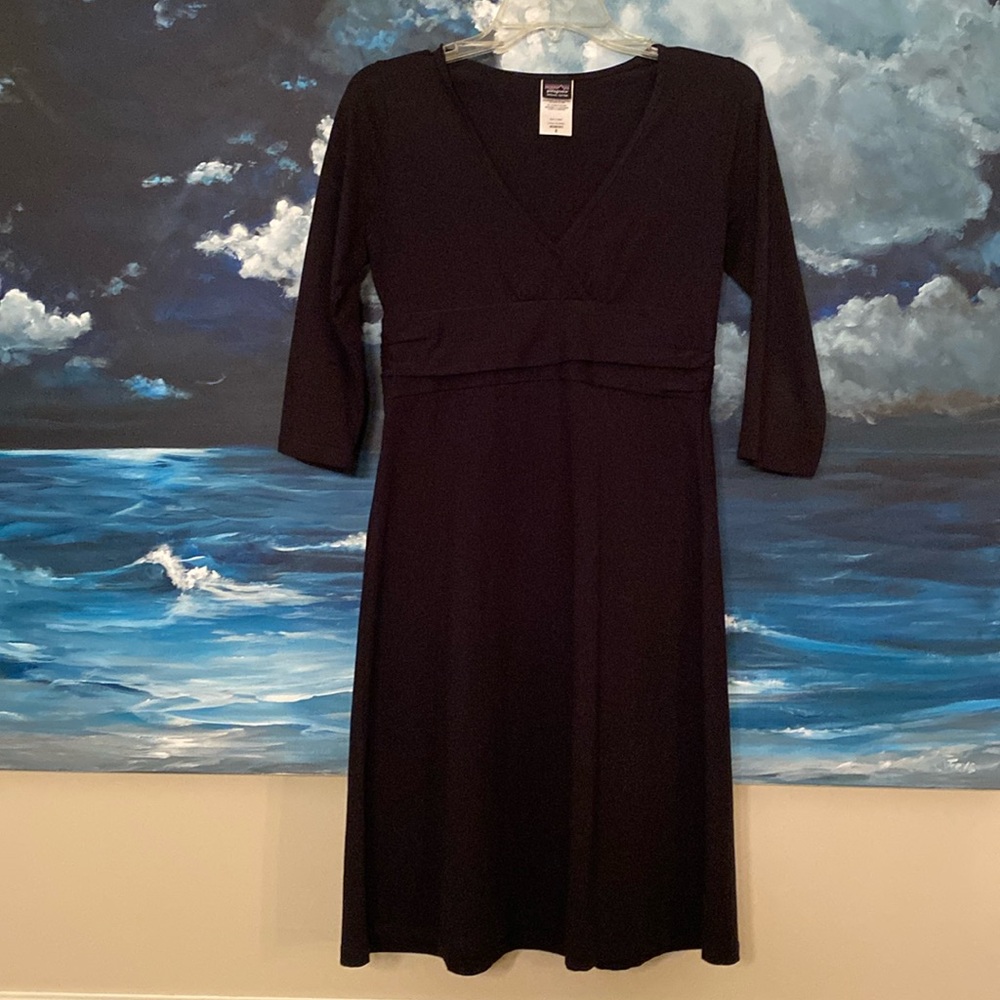 Patagonia Black Organic Cotton Dress